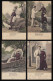 Foto AK Serie 50: Die Dame Im Roten Kleid & Der Fesche Ferdinand, 10 Tlg.1903  - Mode