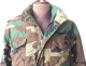 Giaccone Vintage Field Jacket M-65 Woodland Originale U.S. Army Anni '80 Tg. SL - Uniforms