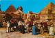 Egypte - Gizeh - Giza - The Great Sphinx And Keops Pyramid - Chamelier - Chameaux - Voir Timbre - CPM - Voir Scans Recto - Gizeh