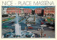 06 - Nice - La Place Masséna - Automobiles - Jets D'eau - CPM - Carte Neuve - Voir Scans Recto-Verso - Places, Squares