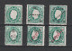 Macau Macao Luis 10r & Overprints And Surcharges + Double Card. MH/Unused. No Gum And Fine - Unused Stamps