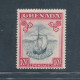 1938-50 Grenada, Stanley Gibbons N. 163e, 10 Blue Black Carmine - MNH** - Other & Unclassified