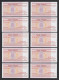 Weißrussland - Belarus 10 Stück á 5 Rubel 2000 Pick 22 UNC (1)     (89301 - Altri – Europa