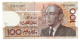 (Billets). Maroc. Morocco. 100 Dirhams 1407 1987 (2). N°58 147359. P 65a. Sign. UNC - Marocco