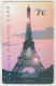 GREECE - France , La Tour Eiffel, AMIMEX Prepaid Card ,7 €, 07/03, Tirage 20.000, Used - Griechenland