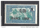 MADAGASCAR  FRANCE LIBRE N° 240 CADRE ET CENTRE BLEU CLAIR  NEUF** LUXE - Nuovi