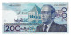 (Billets). Maroc. Morocco. 200 Dirhams 1407 1987 (1). N°57 785377. P 66a. Sign. - Maroc