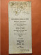 Menu De 1939 - Le Grand Hôtel Tivollier - Toulouse - Menus