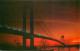 USA New York Verrazano-Narrows Bridge Evening View - Bruggen En Tunnels