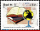 Ref. BR-2520 BRAZIL 1994 - GEOGRAPHIC & HISTORYINSTITUTE, GLOBE, MAPS, MI# 2626, MNH, BOOKS 1V Sc# 2520 - Neufs