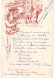 MENU BANQUET DES POMPIERS CHAMBALUD 38 ISERE 7 MAI 1950 HOTEL PERROL - Menus