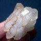 #O54 SELTENE Herrliche QUARZ Gruppen Zwillingskristalle (Martigny, Wallis, Schweiz) - Minerales