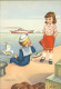 NINO SIGNED 1950s  HUMORISTIC POSTCARDS ( 6 ) - GIRL & SAILOR - SERIE 1308 (5472) - Corbella, T.