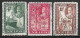 1936 NIGERIA SET OF 3 USED STAMPS (Michel # 31,32,33A) CV €2.80 - Nigeria (...-1960)