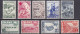 IS050B – ISLANDE – ICELAND – 1949 – FULL YEAR SET – SG # 287/95 USED 11 € - Used Stamps