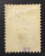 1909 - Bulgaria - Heraldic Lion Overprint New Red Value - Used - Gebruikt