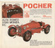 Catalogue POCHER 1970 Automodels Scale 1:8, Cannons 1:20, Trains HO 1:87 - Deutsch