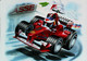► Automobile Caricature - FERRARI Grand Prix F1 - Monaco Michael Schumacher - Dessin D'après Frédéric TELLIER 1990's - Grand Prix / F1