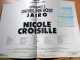 Programme OLYMPIA 1978 - Nicole CROISILLE Avec 2 TICKETS ENTREE - Programmes