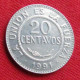 Bolivia 20 Centavos 1991 Bolivie W ºº - Bolivie