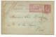 Entier Postal Mouchon Cachet 1903 + Impression " Rupture Du Concordat 1905 " (?) Stationary - Other & Unclassified