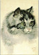 49160 - Künstlerkarte - L. H. Jungnickel , Signiert , Katzenkopf - Nicht Gelaufen  - Jungnickel