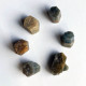 #T42 - Cristaux De Béryl Var. AIGUE-MARINE Et RUBIS Naturel (Inde) - Mineralien