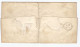 Suisse Lettre Timbre Rayon II 10 Rp Cachet Bleu Kolligen 19 Mars 1853 , YT N°15 - 1843-1852 Federale & Kantonnale Postzegels