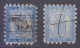 Finland. 1860. 5 Kop. Mi. 3.  2 Stamps With Faults.  High Cat. Value - M - Gebruikt