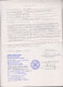 YUGOSLAVIA GERMANY  1983 Rare Consular Taxe Revenues Used On Document - Briefe U. Dokumente