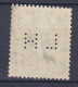 Great Britain Perfin Perforé Lochung 'LH' 1924 Mi. 160 X, GV. (2 Scans) - Gezähnt (perforiert)