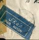 "AEGYPTEN" 1944, Brief Mit "ZENSUR", Umfangreiche MiF, Nach New York (L0071) - Covers & Documents