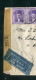 "AEGYPTEN" 1944, Brief Mit "ZENSUR", Umfangreiche MiF, Nach New York (L0071) - Storia Postale