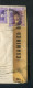 "AEGYPTEN" 1944, Brief Mit "ZENSUR", Umfangreiche MiF, Nach New York (L0071) - Covers & Documents