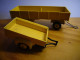 Dinky Toys - Lot Remorques Bâchées Ref 25T Et 70 - Dinky