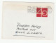 1983 Cover Franked Stamp Cut From Postal Stationery Used As Postage Stamp On Envelope Grenchen Illus Slogan Swtserland - Storia Postale