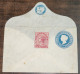 Br India Queen Victoria Postal Stationary Envelope Laid Thin Paper Mint Condition As Per The Scan - 1858-79 Compagnia Delle Indie E Regno Della Regina