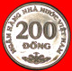* FINLAND: COMMUNIST VIETNAM  200 DONG 2003 UNC MINT LUSTRE!  · LOW START ·  NO RESERVE! - Viêt-Nam