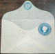 Br India Queen Victoria Postal Stationary Envelope Laid Thin Paper Mint Condition As Per The Scan - 1858-79 Kronenkolonie