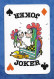 Jeu De Carte - Carte JOKER Publicitaire P T Z The Walt Disney Compagnie DINGO - Playing Cards (classic)