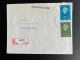 NETHERLANDS 1975 REGISTERED LETTER DEURNE TO EINDHOVEN 16-04-1975 NEDERLAND AANGETEKEND - Brieven En Documenten