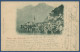 Gruß Aus Hallstadt Ortsansicht Berge, Gelaufen 1898 (AK3885) - Hallstatt