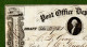 USA Draft Post Office Department NEWARK NJ 1854 Signed JM Campbell & WF Phillips EXTREMELY RARE - Autres & Non Classés