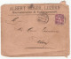 1896 Moser COAL Business COVER Luzern SWITZERLAND To Altdorf Energy Stamps - Other & Unclassified