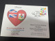18-3-2024 (3 Y 23) COVID-19 4th Anniversary - Bermuda (UK) - 18 March 2024 (with OZ Stamp) - Malattie