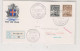 ICELAND 1958 REYKJAVIK Registered FDC Cover To Germany - Lettres & Documents
