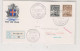 ICELAND 1958 REYKJAVIK Registered FDC Cover To Germany - Briefe U. Dokumente