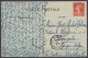 France - CP Alençon Datée 23 Septembre 1918 Affr. 10c Càd Presque Absent ALENCON Pour KONGOLO Congo Belge Via Capetown & - Lettres & Documents