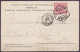 Portugal - CP Bateau De Guerre "Cruzador D. Carlos I" Affr. 25R Càd Hexagon. "LISBOA CENTRAO /14-8-1904/ 3e SECCAO" Pour - Cartas & Documentos