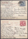 Lot 2 CP "Compagnie Belge Maritime Du Congo" Affr. N°124 Càd KWAMOUTH /28.IX 1927 & N°127 Càd "PAQUEBOT / ANVERSVILLE /  - Lettres & Documents